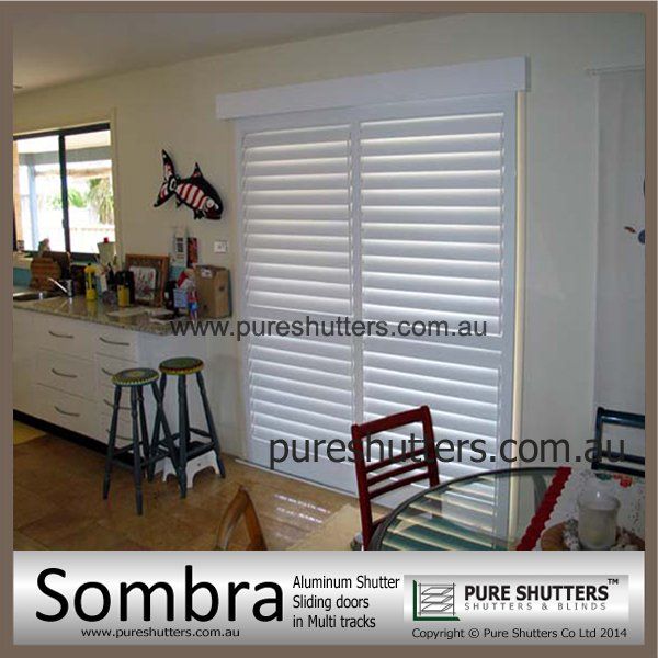 Residential aluminium Shutter door