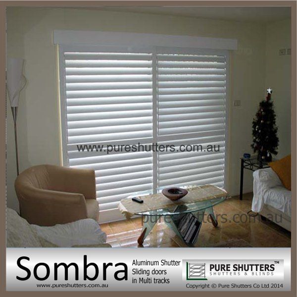 Residential Dual track Sliding Shutter door