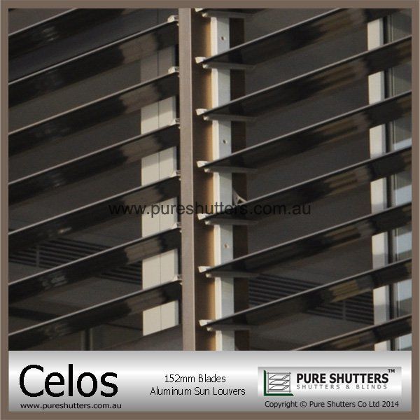 Celos 152mm Aluminum Window Louver