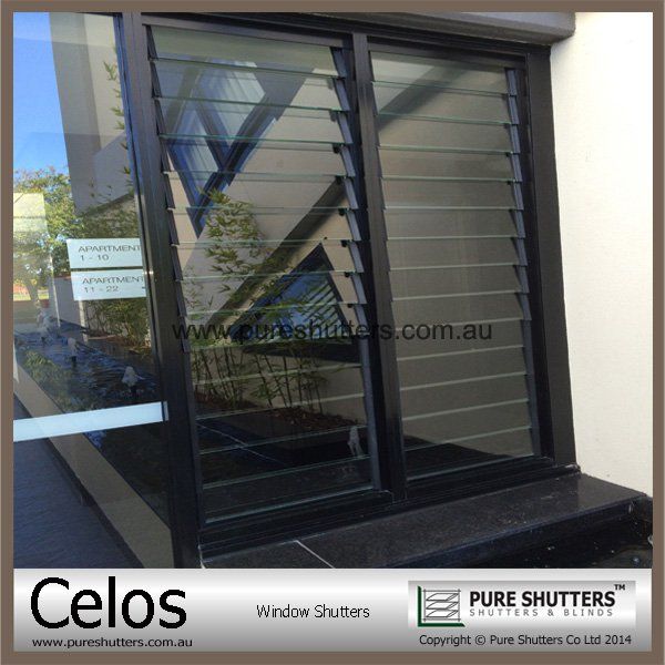 Celos 152mm Glass Jalousie