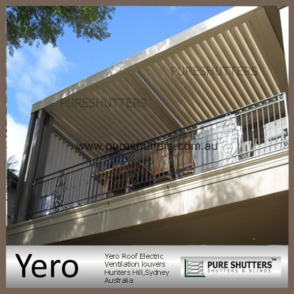 YERO ROOF Automatic Electric Ventilation louver