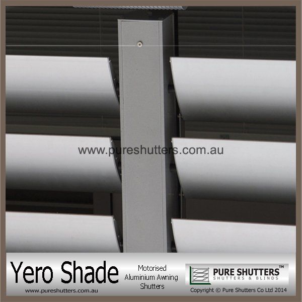 YERO SHADE YS016005 Electric Awning Aluminium Sun Louver
