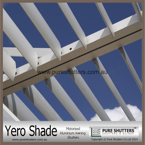 YERO SHADE YS016001 Fixed Awning Aluminium shutters