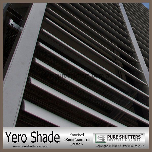 YERO SHADE YS002001 Electric Aluminum louver