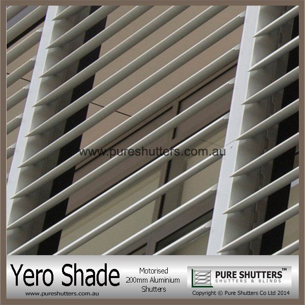 Yero shade Adjustable exterior sunshade Aluminium shutters