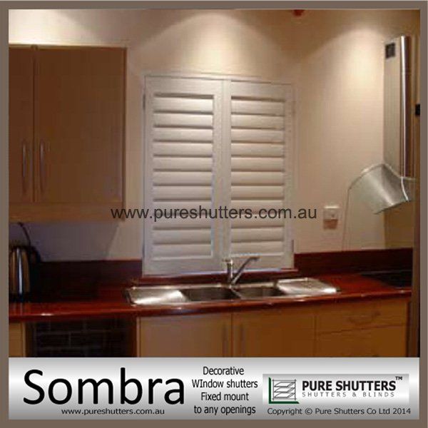 SF006001 Sombra Fixed Louvered Windows