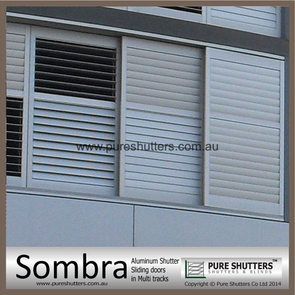 SS020006 Sombra Multi Sliding Adjustable Louver Shutter