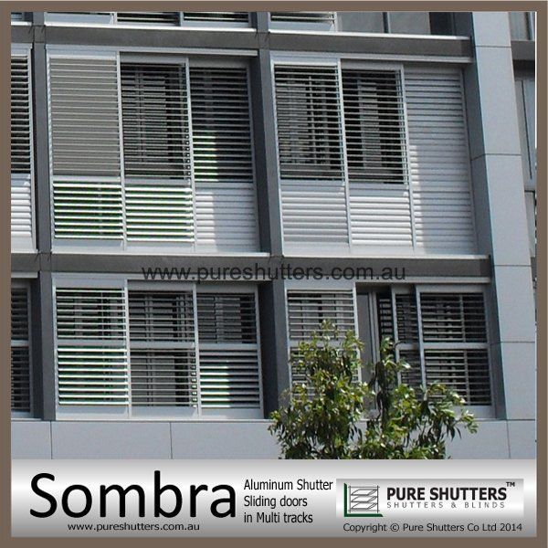 SS021002 Sombra Aluminium louver window