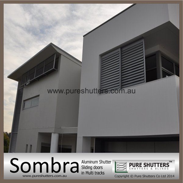 SS017002 Sombra Aluminium window louver