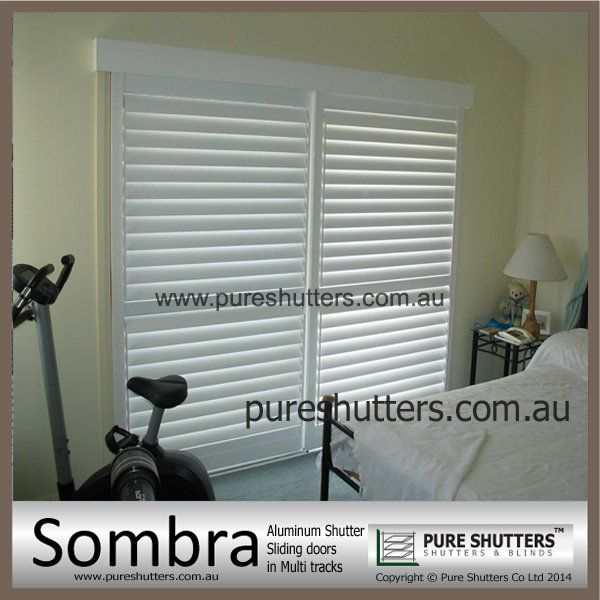 SS010001 Sombra Sliding Aluminum Shutter