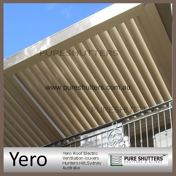 Automatic Electric Louver ROOF