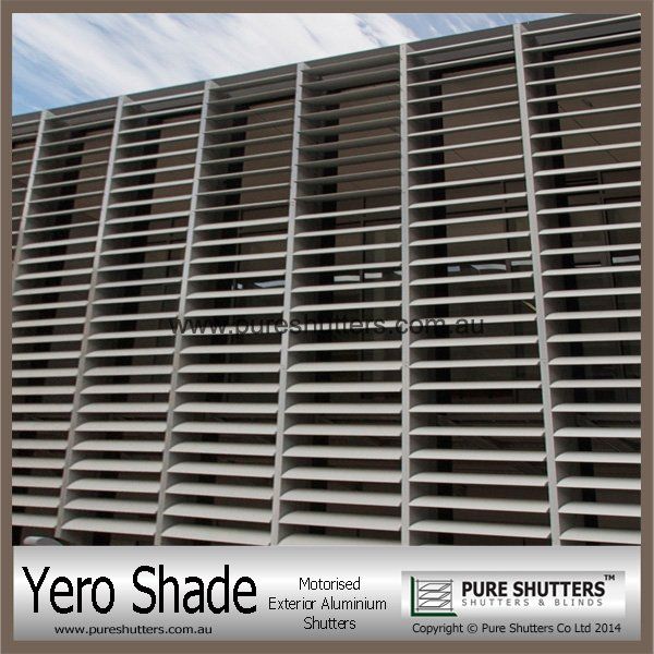 YERO SHADE YS001004 Motorized Exterior shutters