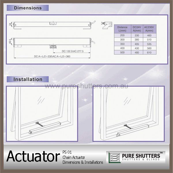  How to choose the right Window Electric 12V 24V Mini Linear Actuator